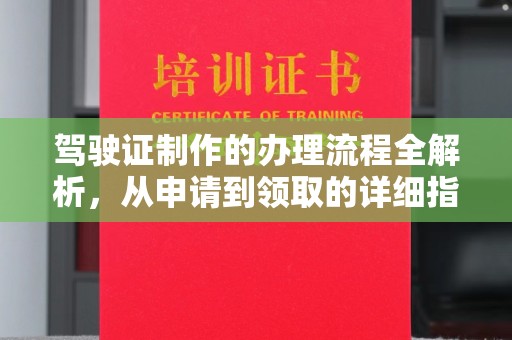 阜沙驾驶证制作的办理流程全解析，从申请到领取的详细指南
